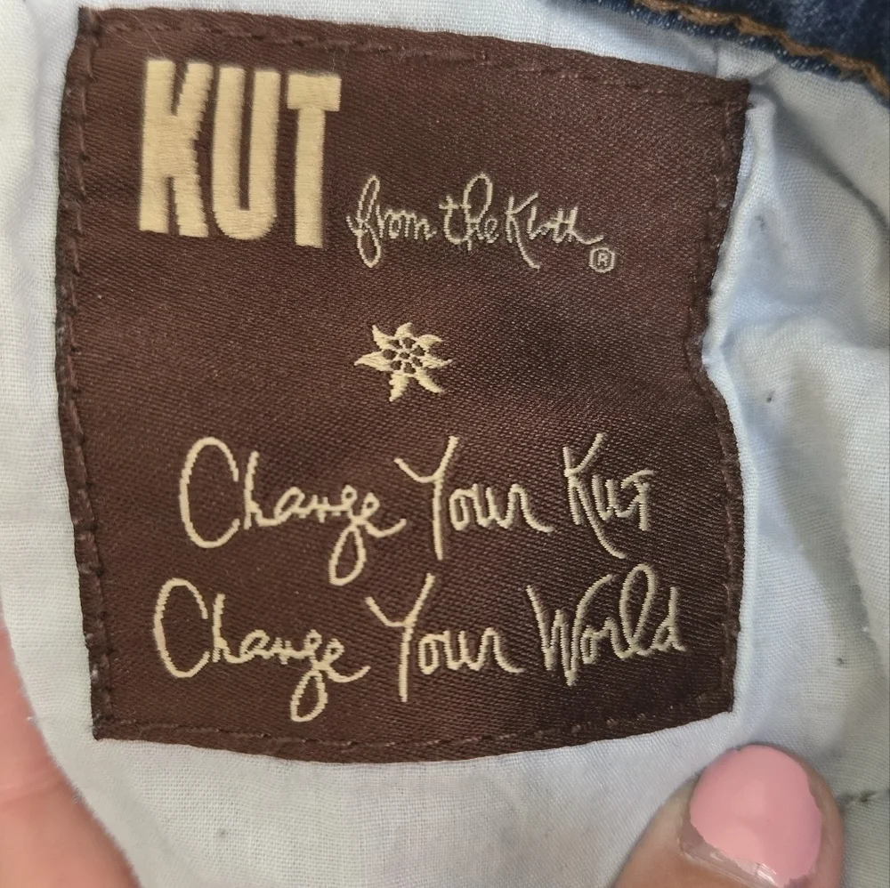 Kut From The Kloth Straight Leg Jeans Size 8